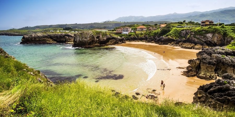 Llanes beautiful village Asturias