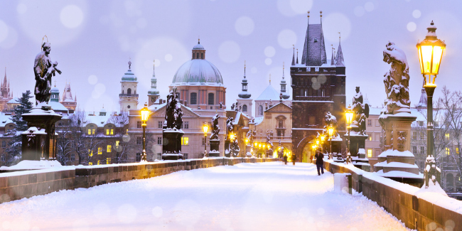 destino romantico invierno praga