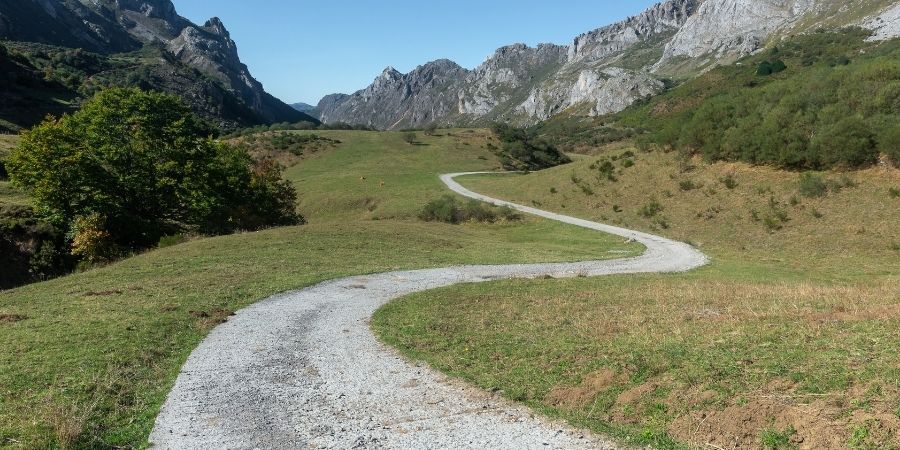 trails in the Parque Natural de Somiedo