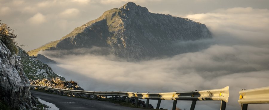 Angliru en bici Asturias