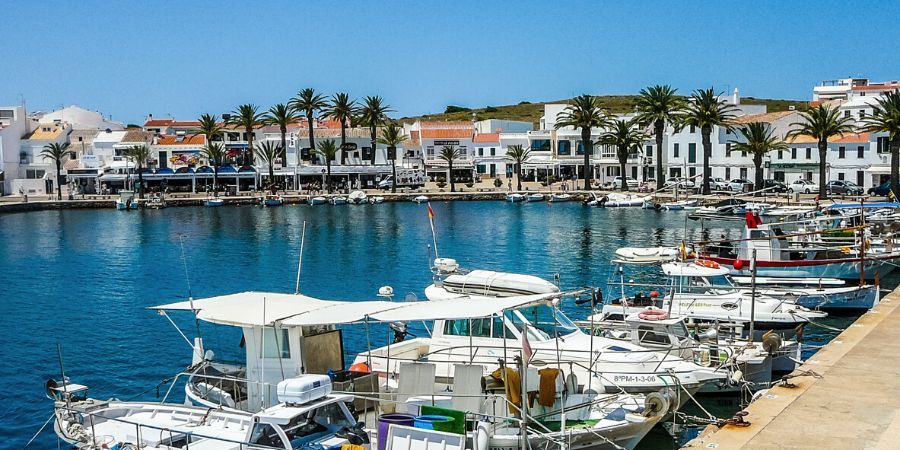 Port of fornells Menorca