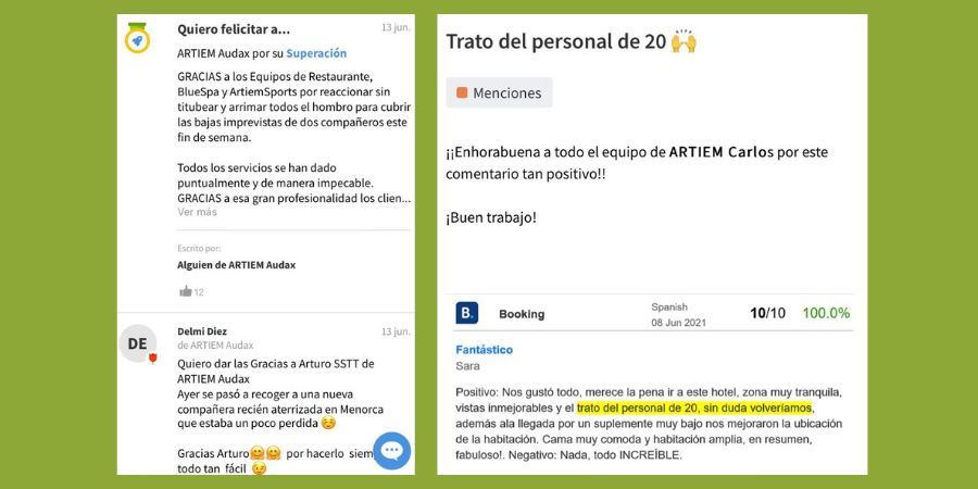 Satisfacción Freshpeople ARTIEM Happyforce