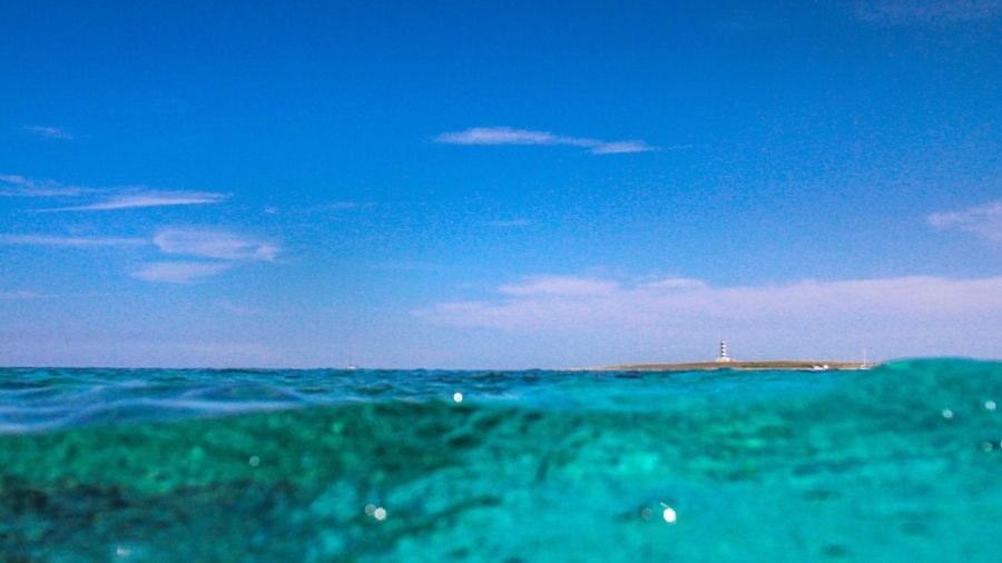 Punta Prima Isla del Aire Menorca