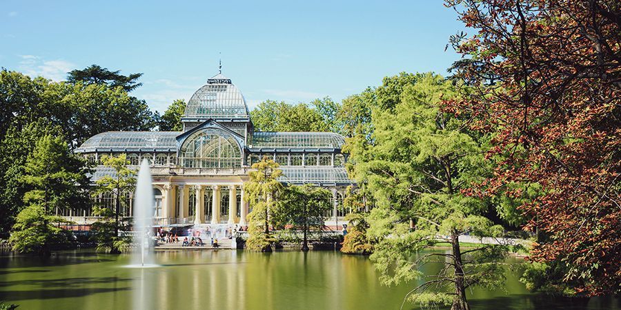 escapar del calor Madrid parque de el retiro