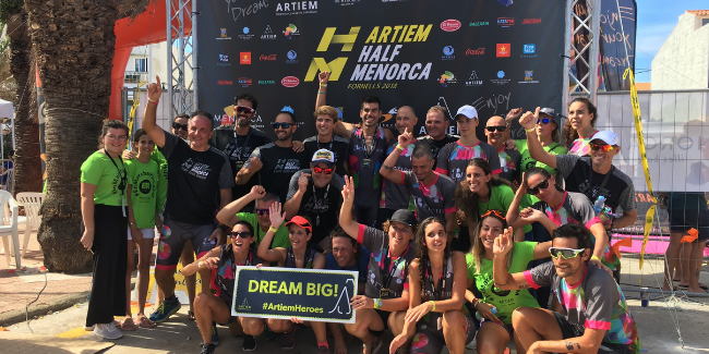 team artiem at artiem half menorca