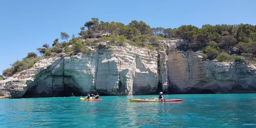 recomendaciones menorca kayak