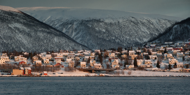 destino romantico invierno tromso