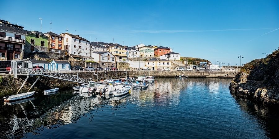 Puerto de Vega beautiful village Asturias