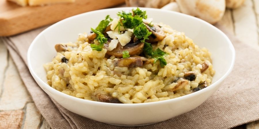 recetas de otoño - risotto de boletus