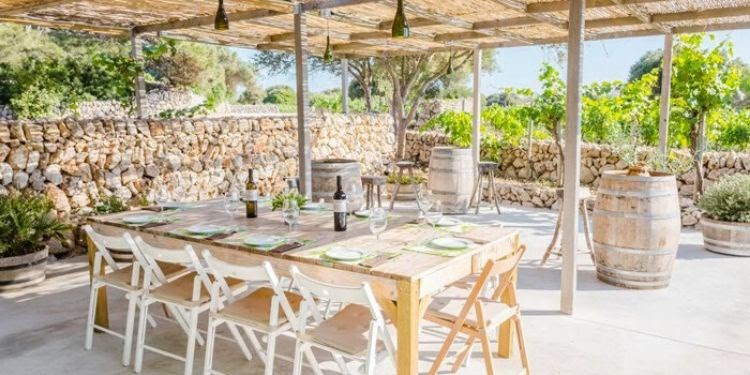 bodega restaurante Binifadet Menorca