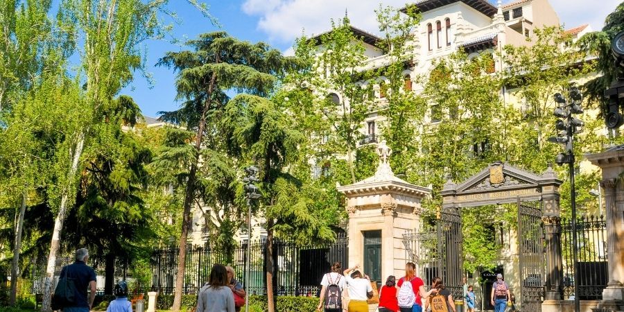 botanic garden madrid