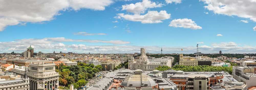 Vistas del verano en Madrid