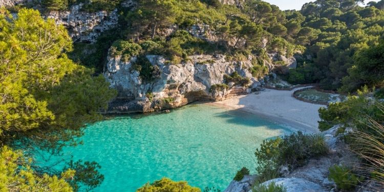 cala macarelleta menorca