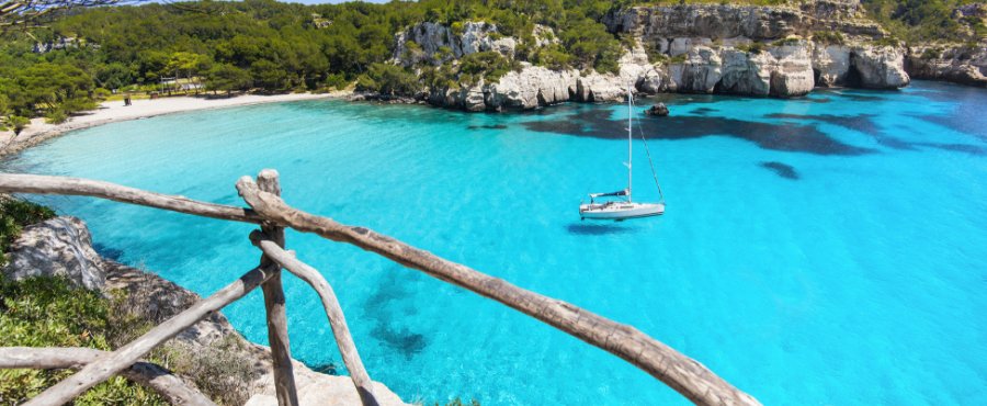 Cómo llegar a cala Macarella a pié