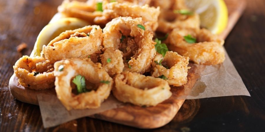 calamares fritos en Casa Nino - dónde comer en Asturias