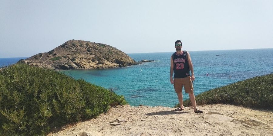 wild coves in northern Menorca - Cala Sa Mesquida