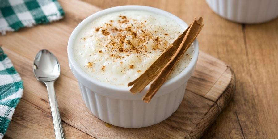 comida típica de Asturias: arroz con leche