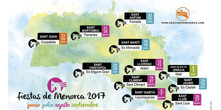 fiestas menorca 2017