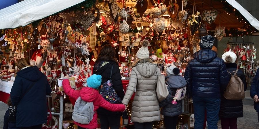 Chritsmas market in Menorca