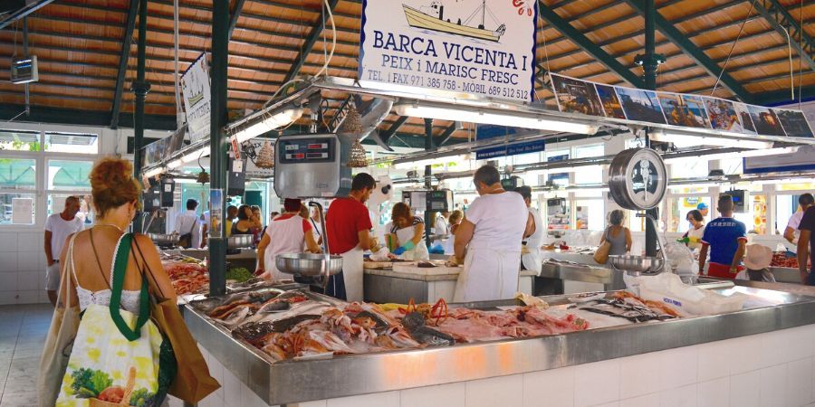 Mercat des peix Ciutadella Menorca